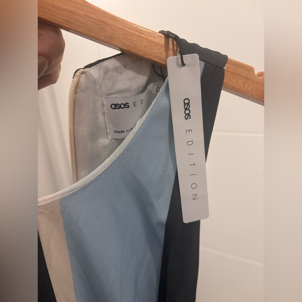ASOS Edition Colorblock Dress - Picture 5 of 5